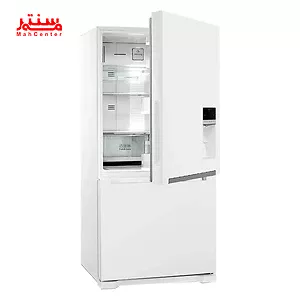 فضای داخلی یخچال فریزر دوو BMi-30 با طبقات شیشه‌ای نشکن